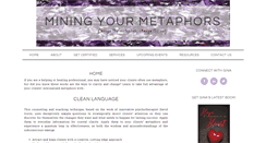 Desktop Screenshot of miningyourmetaphors.com